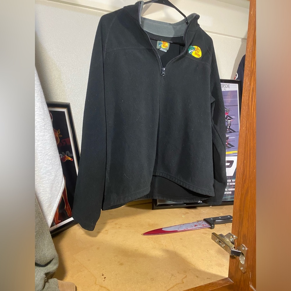 Medium Bass bro sweater quarter zip up